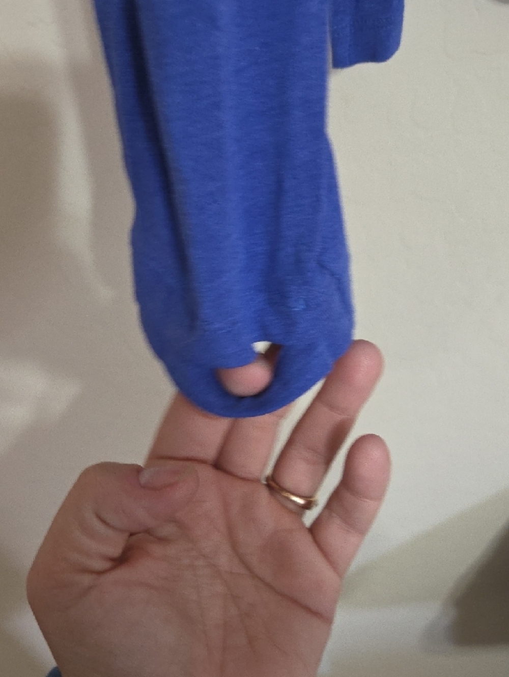 Coolibar Royal Blue Quarter-Zip Sun Shirt - Picture 5 of 9